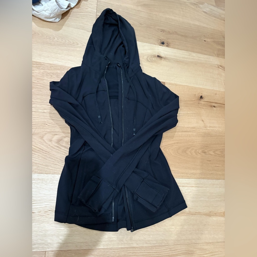 Black Hooded Jacket